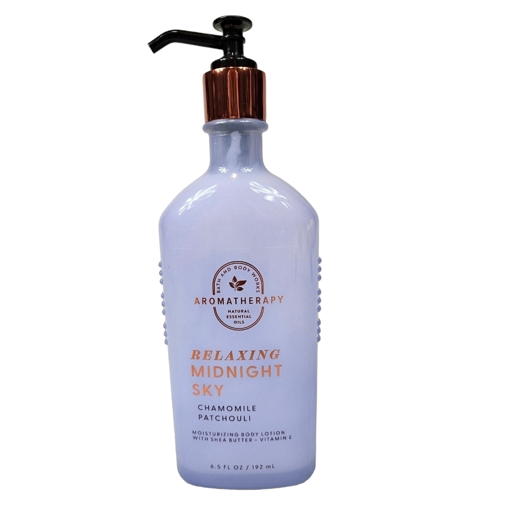 NWT Bath & Body Works Aromatherapy Relaxing Midnight Sky Body Lotion 6.5 oz‎ C62